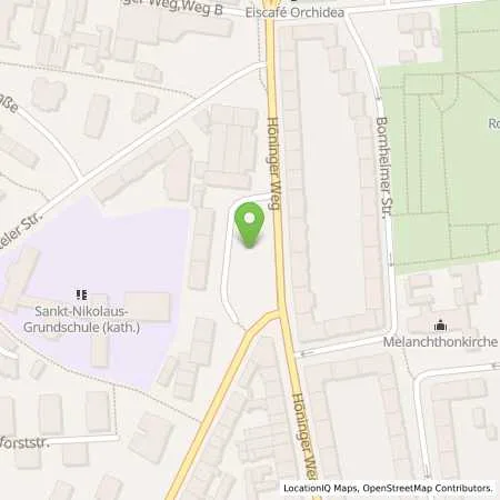 Standortübersicht der Tankstelle Rheinenergie AG in 50969 Köln