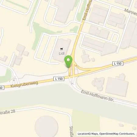 Standortübersicht der Tankstelle Lidl Dienstleistung GmbH & Co. KG in 50996 Köln