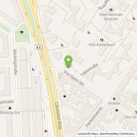 Standortübersicht der Tankstelle Rheinenergie AG in 51063 Köln