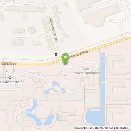 Standortübersicht der Tankstelle Rheinenergie AG in 51067 Köln