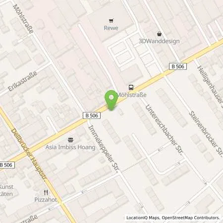 Standortübersicht der Tankstelle Rheinenergie AG in 51067 Köln