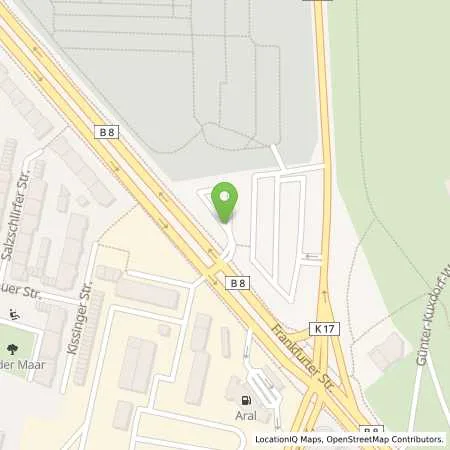 Standortübersicht der Tankstelle Rheinenergie AG in 51103 Köln