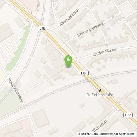 Standortübersicht der Tankstelle Rheinenergie AG in 51105 Köln