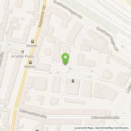 Standortübersicht der Tankstelle Rheinenergie AG in 51105 Köln