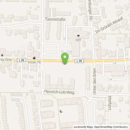 Standortübersicht der Tankstelle Rheinenergie AG in 51145 Köln