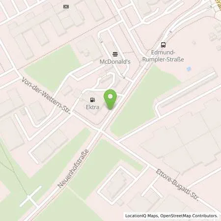 Standortübersicht der Tankstelle Rheinenergie AG in 51149 Köln