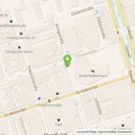 Standortübersicht der Tankstelle Charge-ON in 47798 Krefeld