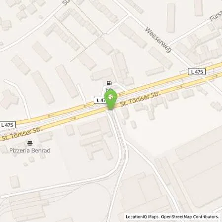 Standortübersicht der Tankstelle SWK ENERGIE GmbH in 47804 Krefeld