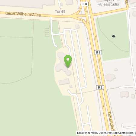 Standortübersicht der Strom (Elektro) Tankstelle: Currenta GmbH & Co. OHG in 51373, Leverkusen