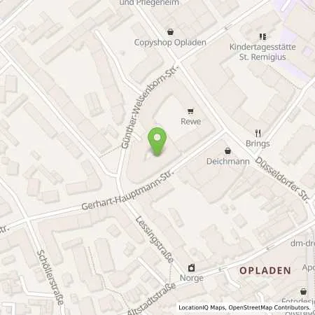 Standortübersicht der Tankstelle Energieversorgung Leverkusen GmbH & CO.KG in 51379 Leverkusen