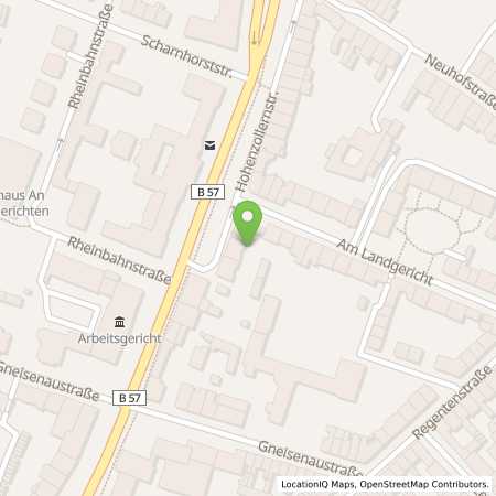 Standortübersicht der Strom (Elektro) Tankstelle: NEW Niederrhein Energie und Wasser GmbH in 41061, Mnchengladbach