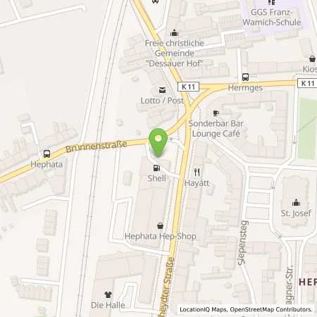 Standortübersicht der Tankstelle EnBW mobility+ AG und Co.KG in 41065 Mönchengladbach