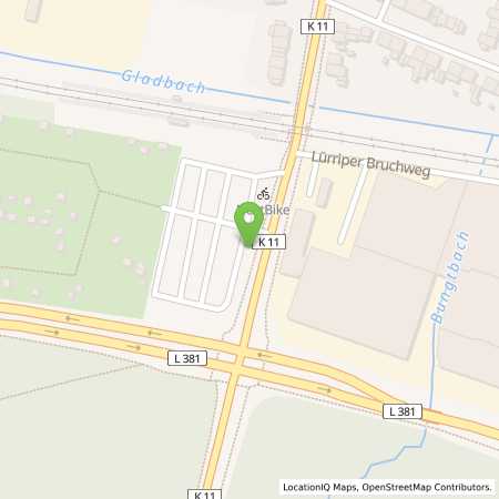 Standortübersicht der Strom (Elektro) Tankstelle: NEW Niederrhein Energie und Wasser GmbH in 41065, Mnchengladbach