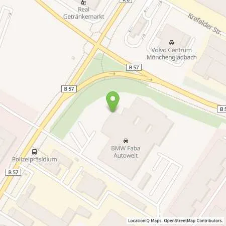 Standortübersicht der Tankstelle Faba Autowelt GmbH in 41066 Mönchengladbach