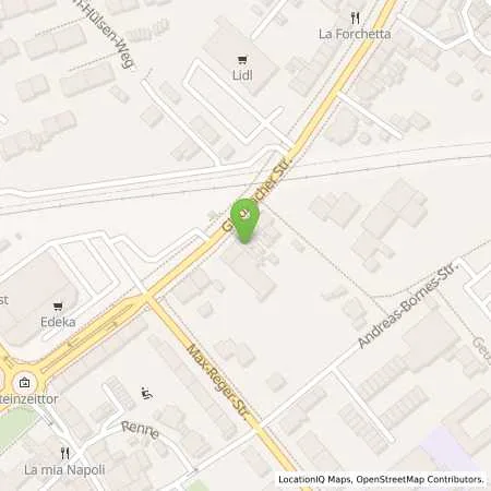 Standortübersicht der Tankstelle NEW AG in 41179 Mönchengladbach