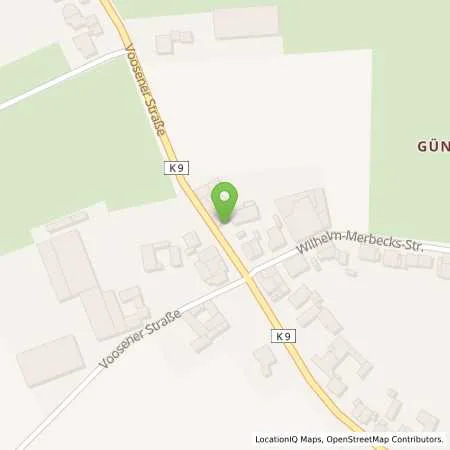 Standortübersicht der Tankstelle Küchenhaus Gebr. Jansen Inh Nikolas Hilbig eK in 41179 Mönchengladbach