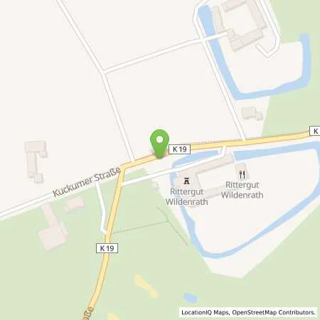 Standortübersicht der Tankstelle NEW Niederrhein Energie und Wasser GmbH in 41189 Mönchenladbach