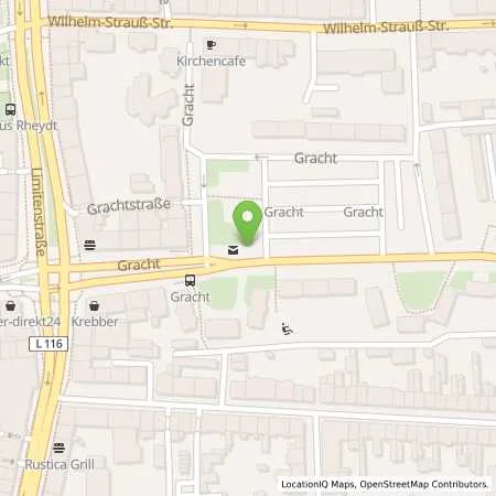 Standortübersicht der Tankstelle NEW Niederrhein Energie und Wasser GmbH in 41236 Mönchengladbach