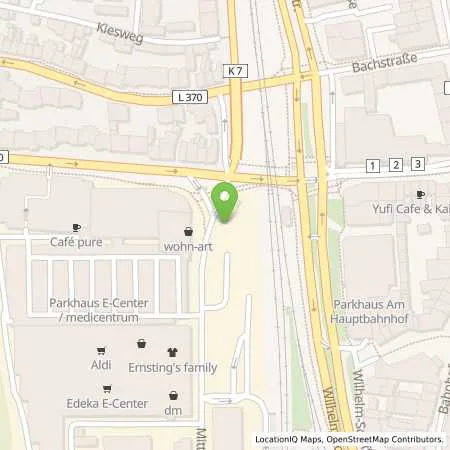 Standortübersicht der Tankstelle NEW Niederrhein Energie und Wasser GmbH in 41236 Mönchengladbach