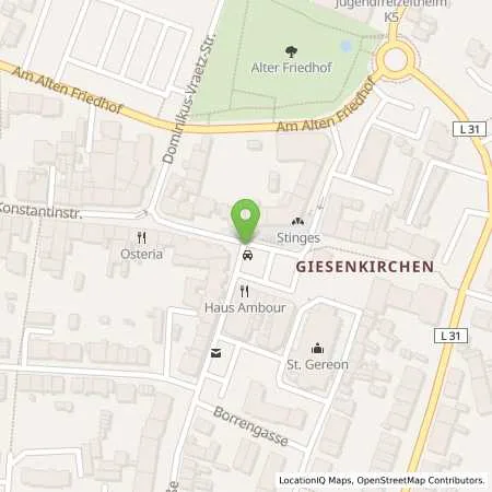 Standortübersicht der Tankstelle NEW AG in 41238 Mönchengladbach