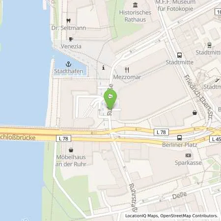 Standortübersicht der Tankstelle Park One GmbH in 45468 Mülheim an der Ruhr