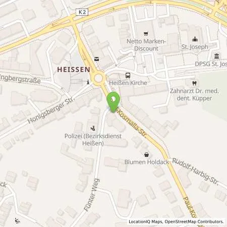 Standortübersicht der Tankstelle innogy eMobility Solutions GmbH in 45472 Mülheim an der Ruhr