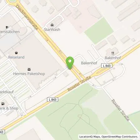 Standortübersicht der Tankstelle EnKL GmbH in 48161 Münster