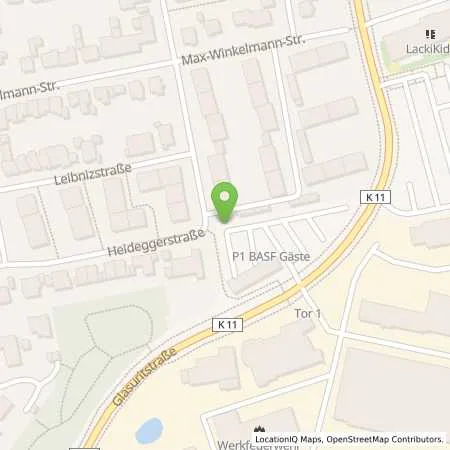 Standortübersicht der Tankstelle Westfalen AG in 48165 Münster