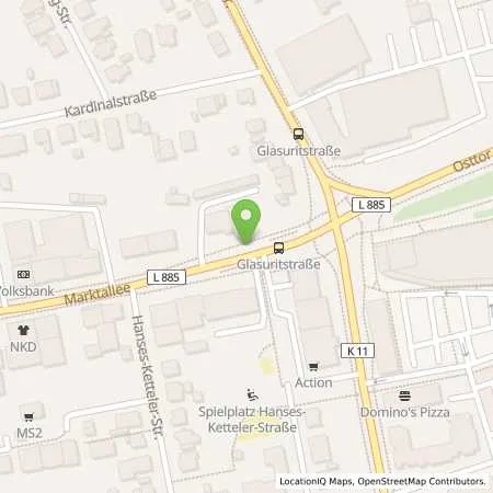 Standortübersicht der Tankstelle Stadtwerke Münster GmbH in 48165 Münster