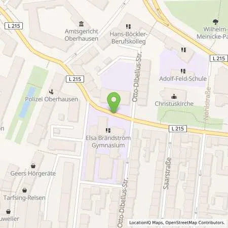 Standortübersicht der Tankstelle Energieversorgung Oberhausen AG in 46045 Oberhausen