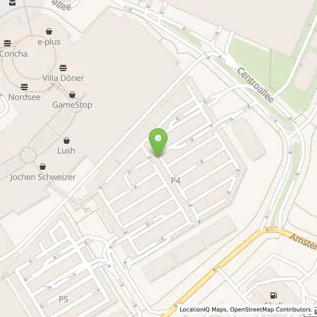 Standortübersicht der Tankstelle Energieversorgung Oberhausen AG in 46047 Oberhausen