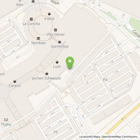 Standortübersicht der Tankstelle Energieversorgung Oberhausen AG in 46047 Oberhausen