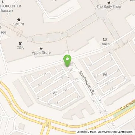 Standortübersicht der Tankstelle Energieversorgung Oberhausen AG in 46047 Oberhausen