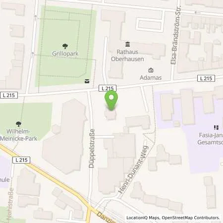 Standortübersicht der Tankstelle Energieversorgung Oberhausen AG in 46047 Oberhausen