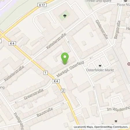 Standortübersicht der Tankstelle Energieversorgung Oberhausen AG in 46117 Oberhausen