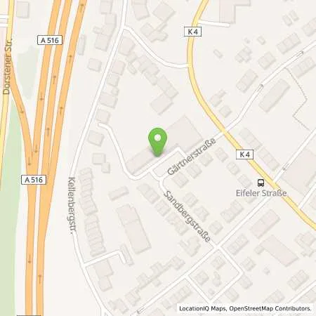 Standortübersicht der Tankstelle Tiemeyer automobile GmbH in 46145 Oberhausen