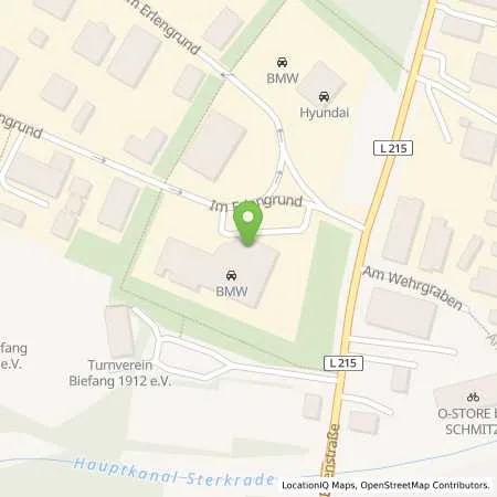 Standortübersicht der Tankstelle Autohaus Muhra GmbH in 46149 Oberhausen