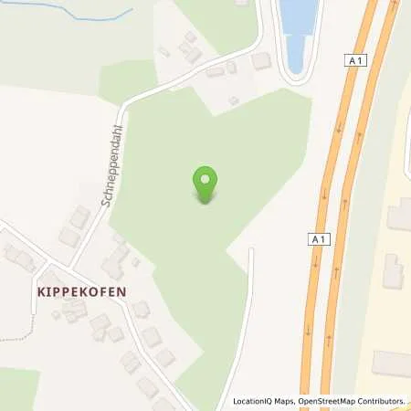 Standortübersicht der Tankstelle Winterhoff Picard GmbH in 42855 Remscheid