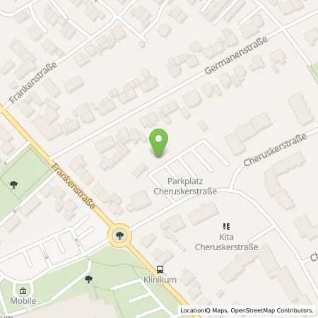 Standortübersicht der Tankstelle Stadtwerke Solingen GmbH in 42653 Solingen