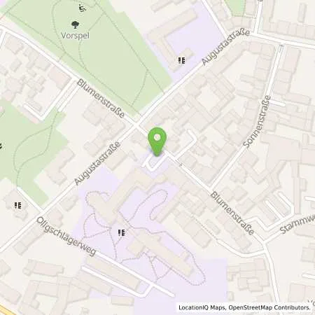 Standortübersicht der Tankstelle Stadtwerke Solingen GmbH in 42655 Solingen