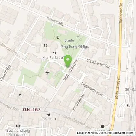 Standortübersicht der Tankstelle Stadtwerke Solingen GmbH in 42659 Solingen