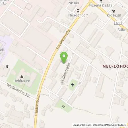 Standortübersicht der Tankstelle Stadtwerke Solingen GmbH in 42699 Solingen