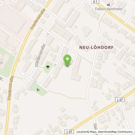 Standortübersicht der Tankstelle Stadtwerke Solingen GmbH in 42699 Solingen