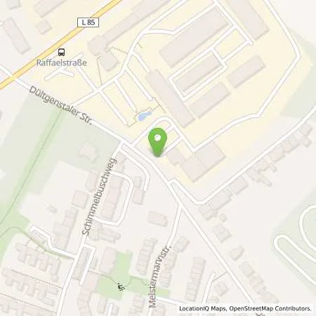 Standortübersicht der Tankstelle Stadtwerke Solingen GmbH in 42719 Solingen