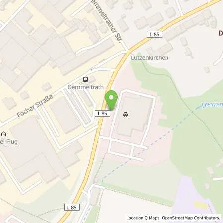 Standortübersicht der Tankstelle Stadtwerke Solingen GmbH in 42719 Solingen