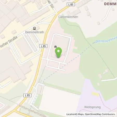 Standortübersicht der Tankstelle Stadtwerke Solingen GmbH in 42719 Solingen