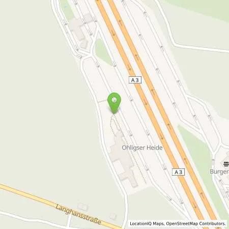 Standortübersicht der Tankstelle Charge-ON in 42967 Solingen