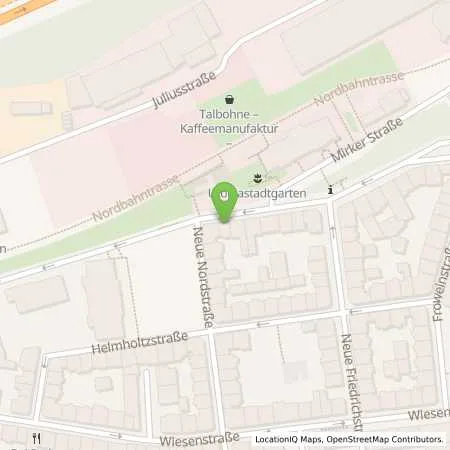 Standortübersicht der Tankstelle WSW Energie & Wasser AG in 42105 Wuppertal