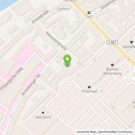 Standortübersicht der Tankstelle EnBW mobility+ AG und Co.KG in 42117 Wuppertal