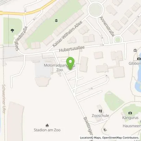 Standortübersicht der Tankstelle WSW Energie & Wasser AG in 42117 Wuppertal